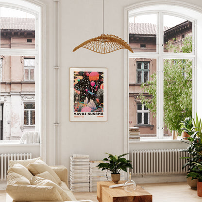 Yayoi Kusama Poster - Abstract Yayoi Kusama Print as Japanese Wall Art - Yayoi Kusama Inspired Japanese Gallery Wall Art - Home Wall Decor