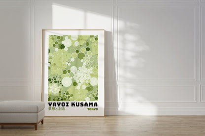 Yayoi Kusama Poster - Abstract Yayoi Kusama Print as Japanese Wall Art - Yayoi Kusama Inspired Japanese Gallery Wall Art - Home Wall Decor
