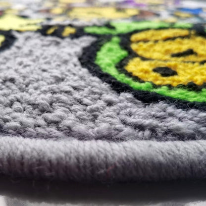 Bape Baby milo Rug,Knitting Handmade Non-slip Area Rug Home Decor