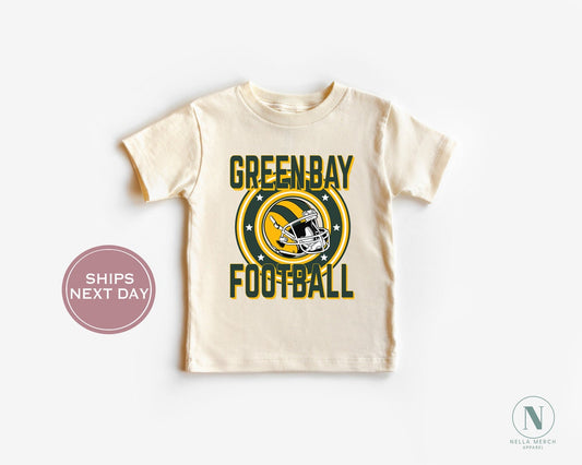 Green Bay Football Shirt, Retro Green Bay Football, Vintage Green Bay Football Shirt, Green Bay Women Shirt, Green Bay Toddler Shirt