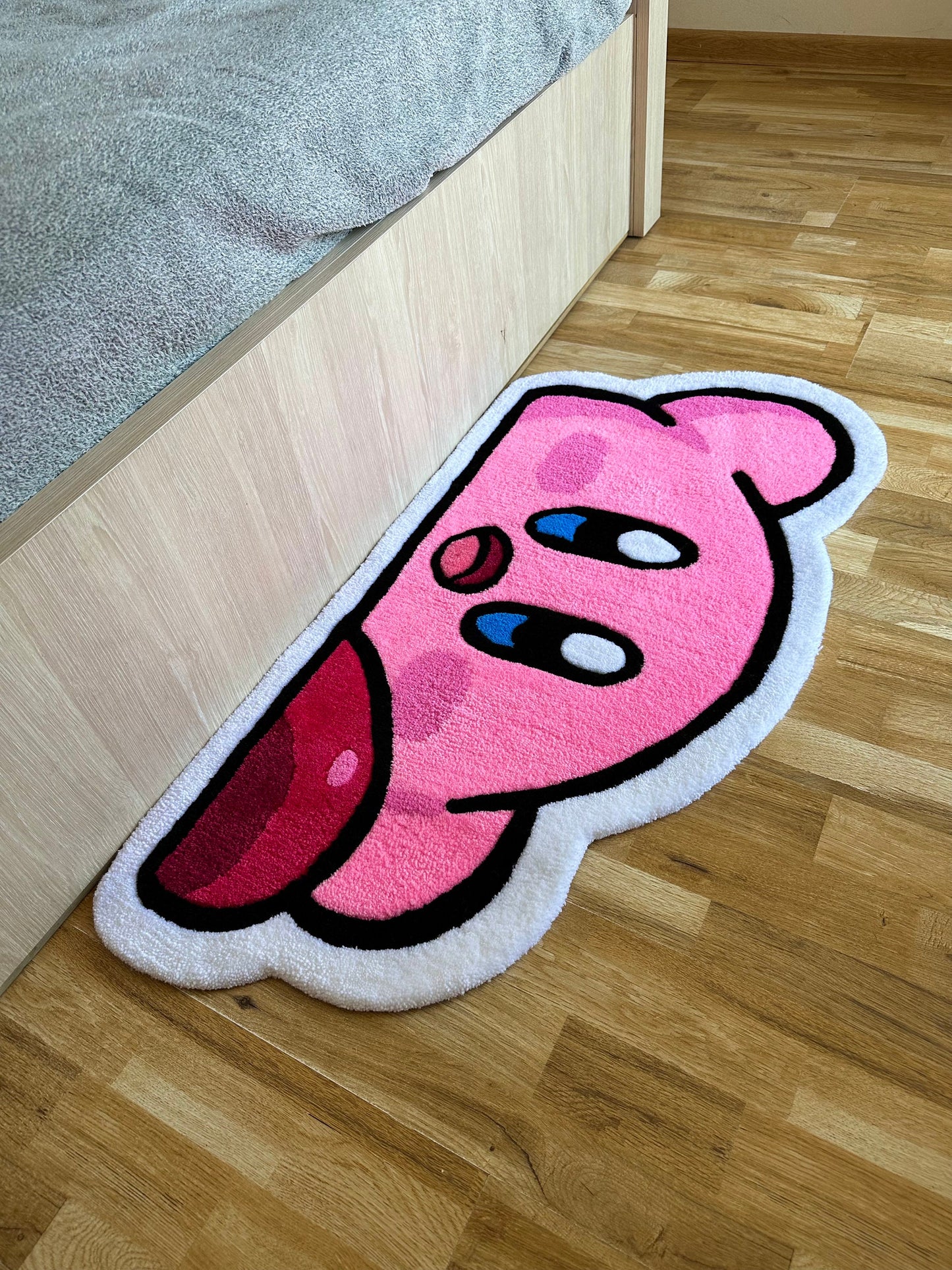 Game Character Bedside Handmade Custom Tufted Rug