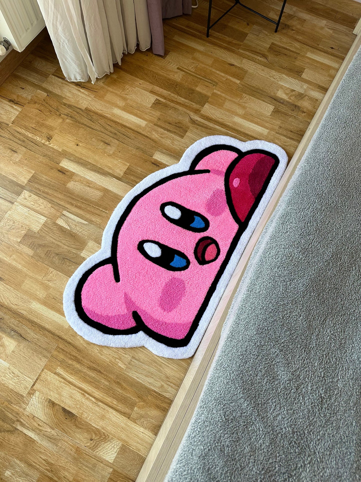 Game Character Bedside Handmade Custom Tufted Rug