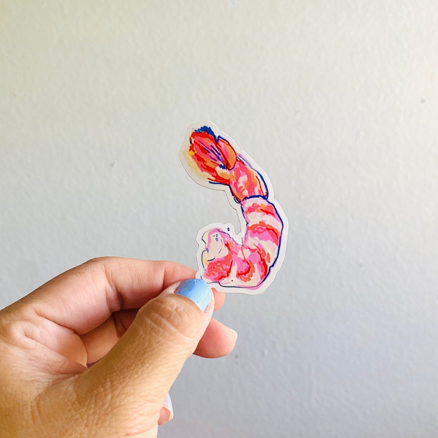 Shrimp Cocktail | Vinyl Sticker Decal | Waterproof  Weatherproof | Shrimp Seafood Lover