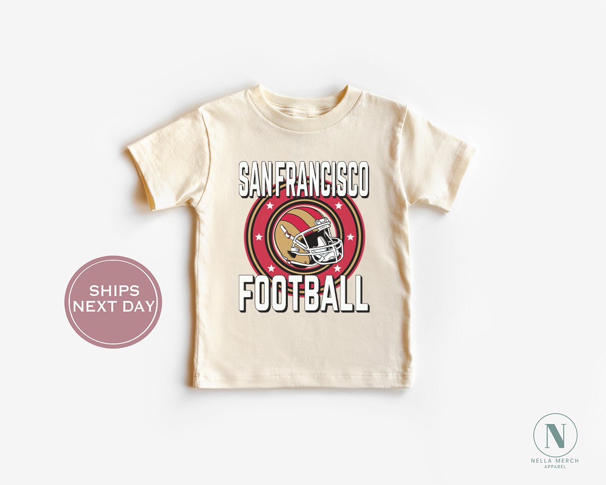 San Francisco Football Shirt, Vintage San Francisco Football Shirt, Retro San Francisco Women Shirt, San Francisco Football Toddler Shirt