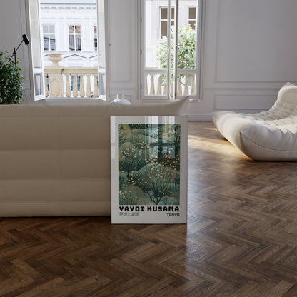 Yayoi Kusama Poster - Abstract Yayoi Kusama Print as Japanese Wall Art - Yayoi Kusama Inspired Japanese Gallery Wall Art - Home Wall Decor