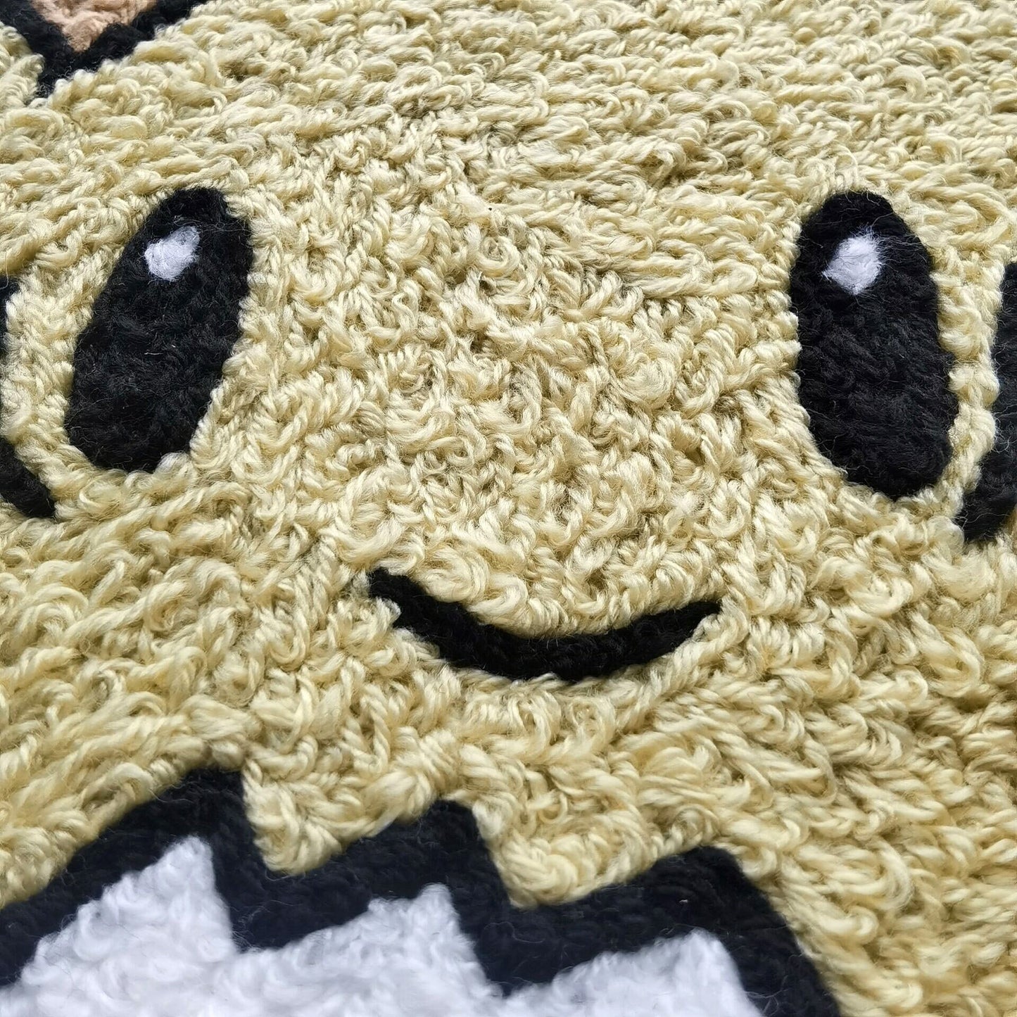 Togepi Rug,Knitting Handmade Non-slip Area Rug Home Decor