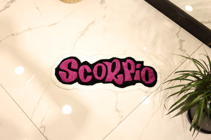 Zodiac Custom Scorpio Handmade Tufted Rug