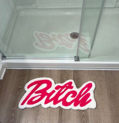 Bitch Rug,Custom name rug ,Dorm room decor , Funny Gift for Friends, Tufted rug, Funky trendy decor
