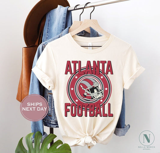 Retro Atlanta Football Shirt, Vintage Atlanta Football Shirt, Atlanta Football Women Shirt, Atlanta Football Toddler Shirt