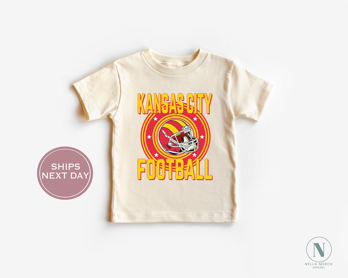 Retro Kansas City Football Shirt, Vintage Kansas City Football Shirt, Kansas City Football Women Shirt, Kansas City Football Toddler Shirt