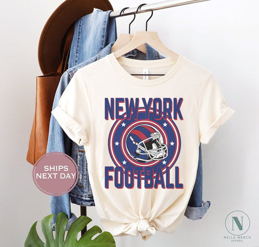 New York Football Shirt, Vintage New York Football Shirt, Retro New York Football Women Shirt, New York Football Toddler Shirt