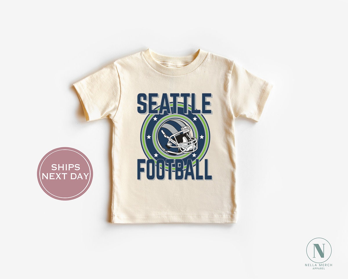 Retro Seattle Football Shirt, Vintage Seattle Football Shirt, Seattle Football Women Shirt, Seattle Football Toddler Shirt