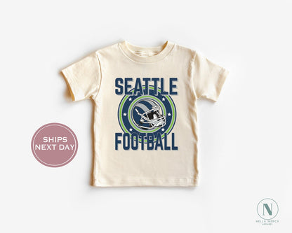 Retro Seattle Football Shirt, Vintage Seattle Football Shirt, Seattle Football Women Shirt, Seattle Football Toddler Shirt