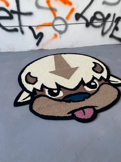 Tufted Character Anime, Non-slip rug, Living room floor mat, Teenage Room Bedroom  Decor,  Cartoon Lover Gift, Fluffy Rug, Handmade Rug