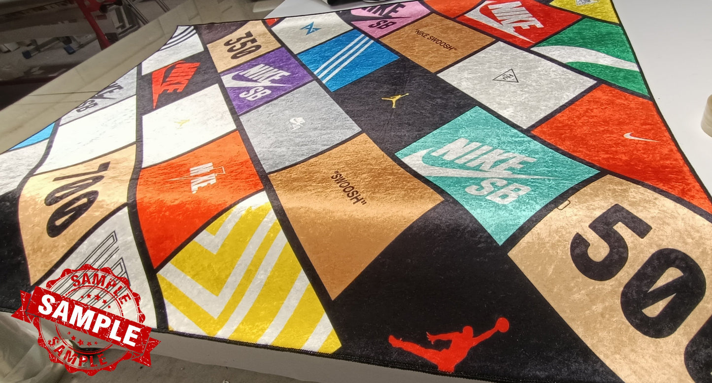 Beer Can Area Rug: Modern Young Room Decor