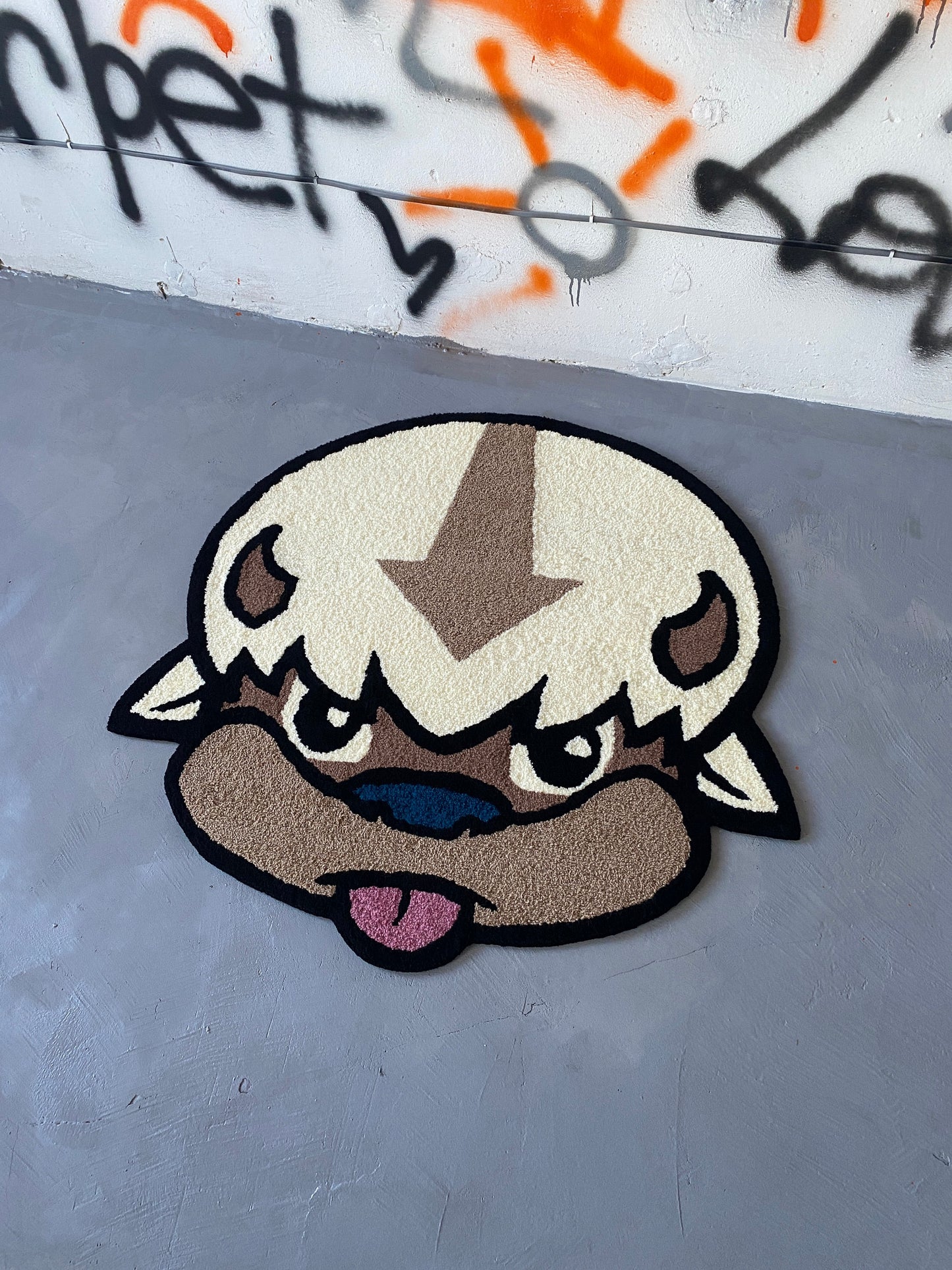 Tufted Character Anime, Non-slip rug, Living room floor mat, Teenage Room Bedroom  Decor,  Cartoon Lover Gift, Fluffy Rug, Handmade Rug