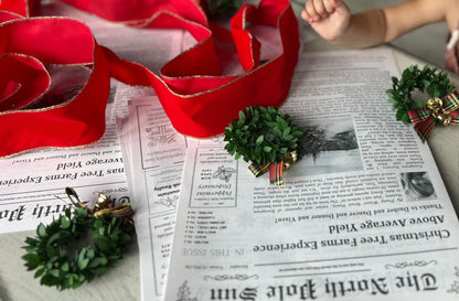 The North Pole Newspaper Eco-Friendly Christmas Gift from Santa PLASTIC FREE full issue