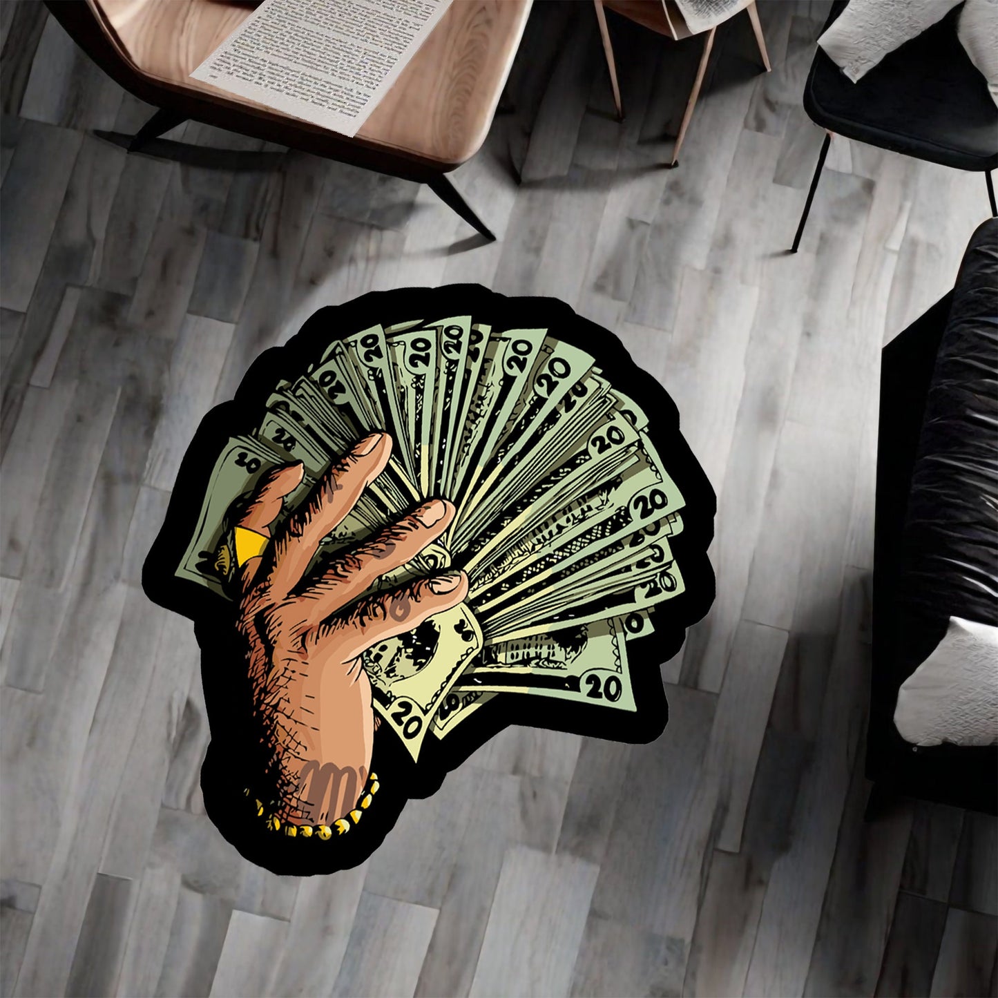 Money Rug,Banknote Rug,Dollar Rug,Area Rug,Iconic Rug,Modern Rug,Popular Rug,Home Decor,Young Room Rug,Non-slip Rug