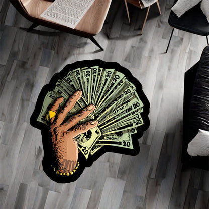 Money Rug,Banknote Rug,Dollar Rug,Area Rug,Iconic Rug,Modern Rug,Popular Rug,Home Decor,Young Room Rug,Non-slip Rug