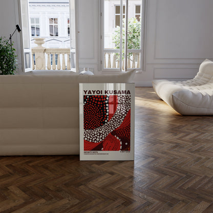 Yayoi Kusama Print - Abstract Yayoi Kusama Poster as Japanese Wall Art - Yayoi Kusama Inspired Japanese Gallery Wall Art - Home Wall Decor