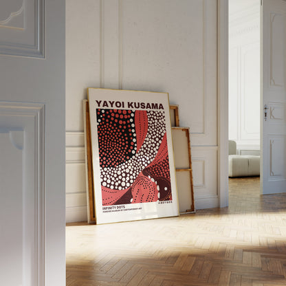 Yayoi Kusama Print - Abstract Yayoi Kusama Poster as Japanese Wall Art - Yayoi Kusama Inspired Japanese Gallery Wall Art - Home Wall Decor