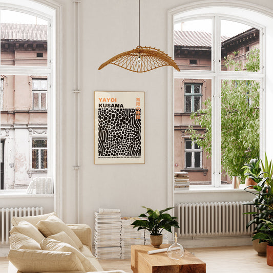 Yayoi Kusama Print - Abstract Yayoi Kusama Poster as Japanese Wall Art - Yayoi Kusama Inspired Japanese Gallery Wall Art - Home Wall Decor