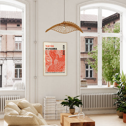 Yayoi Kusama Print - Abstract Yayoi Kusama Poster as Japanese Wall Art - Yayoi Kusama Inspired Japanese Gallery Wall Art - Home Wall Decor