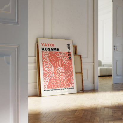 Yayoi Kusama Print - Abstract Yayoi Kusama Poster as Japanese Wall Art - Yayoi Kusama Inspired Japanese Gallery Wall Art - Home Wall Decor
