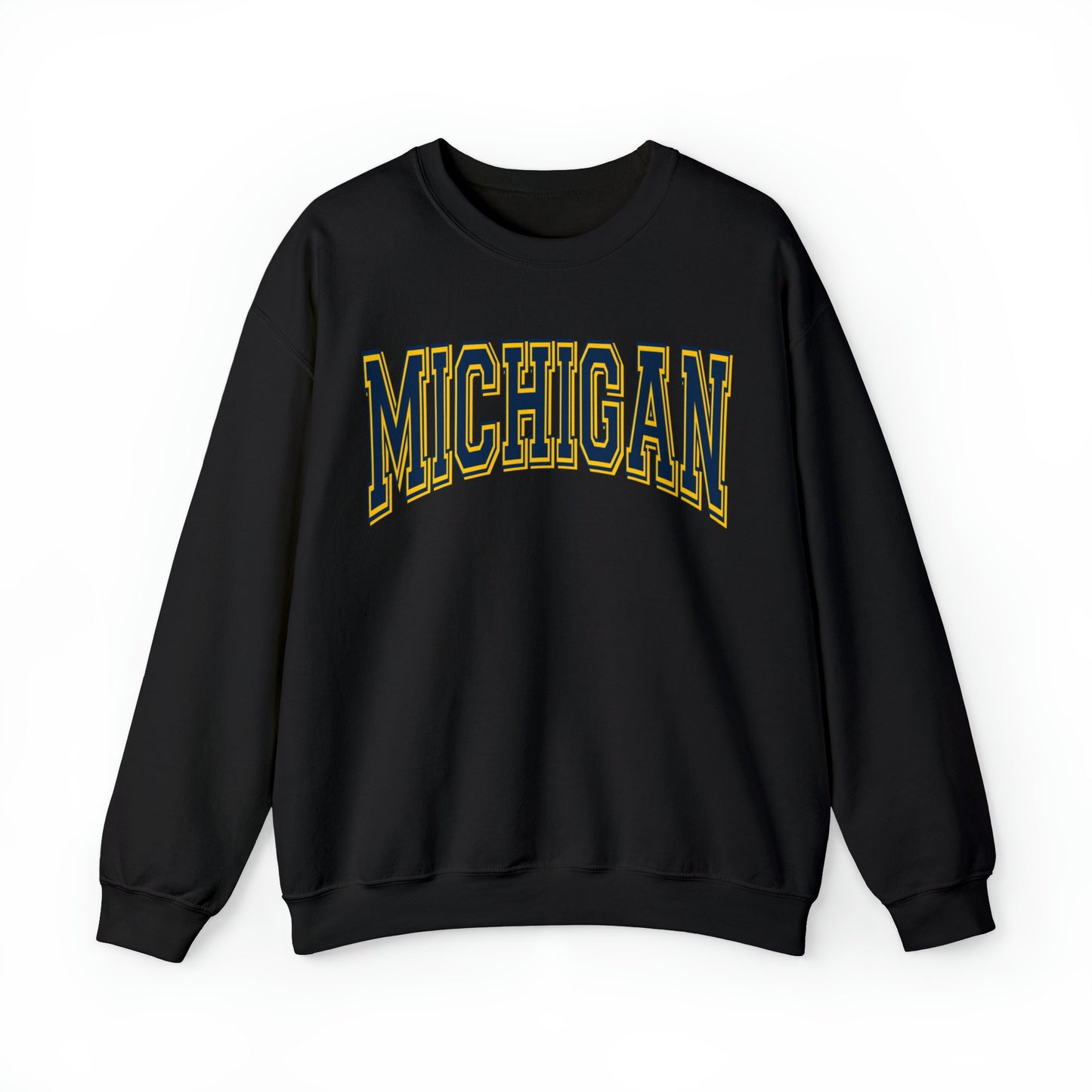 Michigan University Football Sweatshirt, Retro Sports Fan Shirt, Game Day Gift Tee, Michigan Mascot Sweatshirt, Michigan Football Fan Shirt
