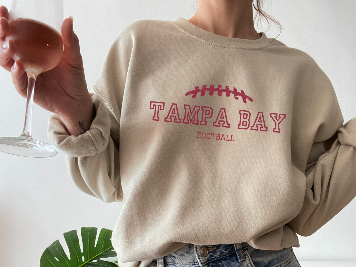 Tampa Bay Football Vintage Style Sweatshirt, Tampa Bay Football Shirt, Football Fan Shirt, Sunday Football, Game Day Sweatshirt