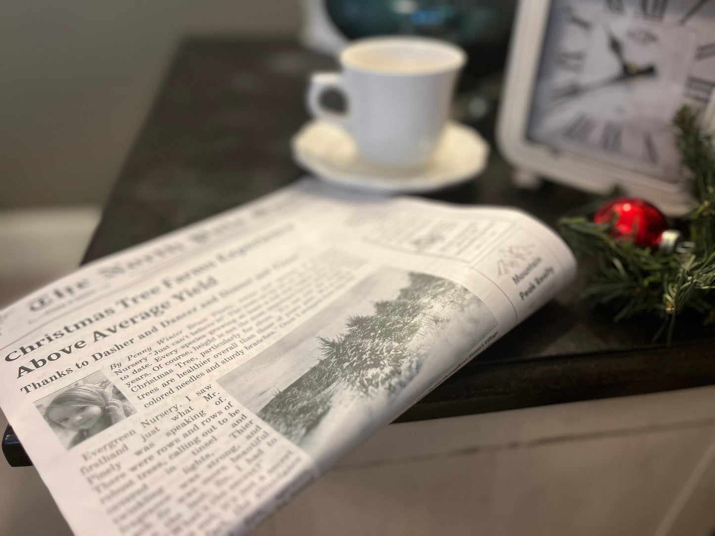 The North Pole Newspaper Eco-Friendly Christmas Gift from Santa PLASTIC FREE full issue