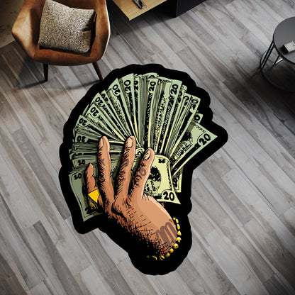 Money Rug,Banknote Rug,Dollar Rug,Area Rug,Iconic Rug,Modern Rug,Popular Rug,Home Decor,Young Room Rug,Non-slip Rug