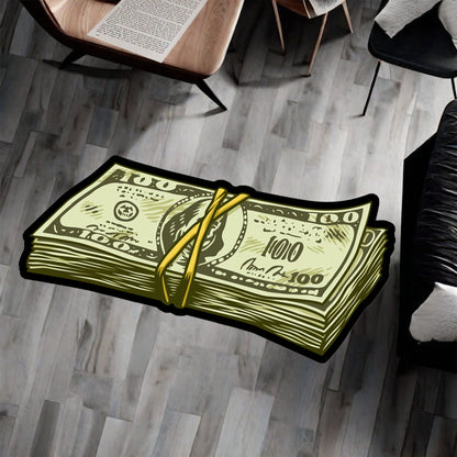 Money Rug: Modern Dollar Bill Area Rug, Home Decor