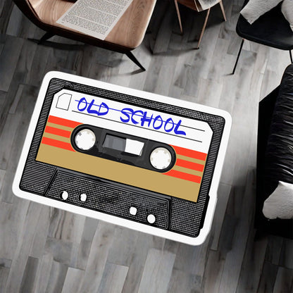Classic Cassette Rug,90s Rug, Tape Rug,Retro Design Rug,Tape Carpet,Customize Cassette Rug,Music Rug, Living Room Rug,Cool Rugs,Modern Rug
