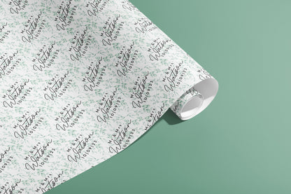 Personalised, Mr & Mrs, Surname, Wrapping Paper, Gift Wrap, Customised, Wedding, Party, Engagement, Couples, Newly Weds, Anniversary, Paper