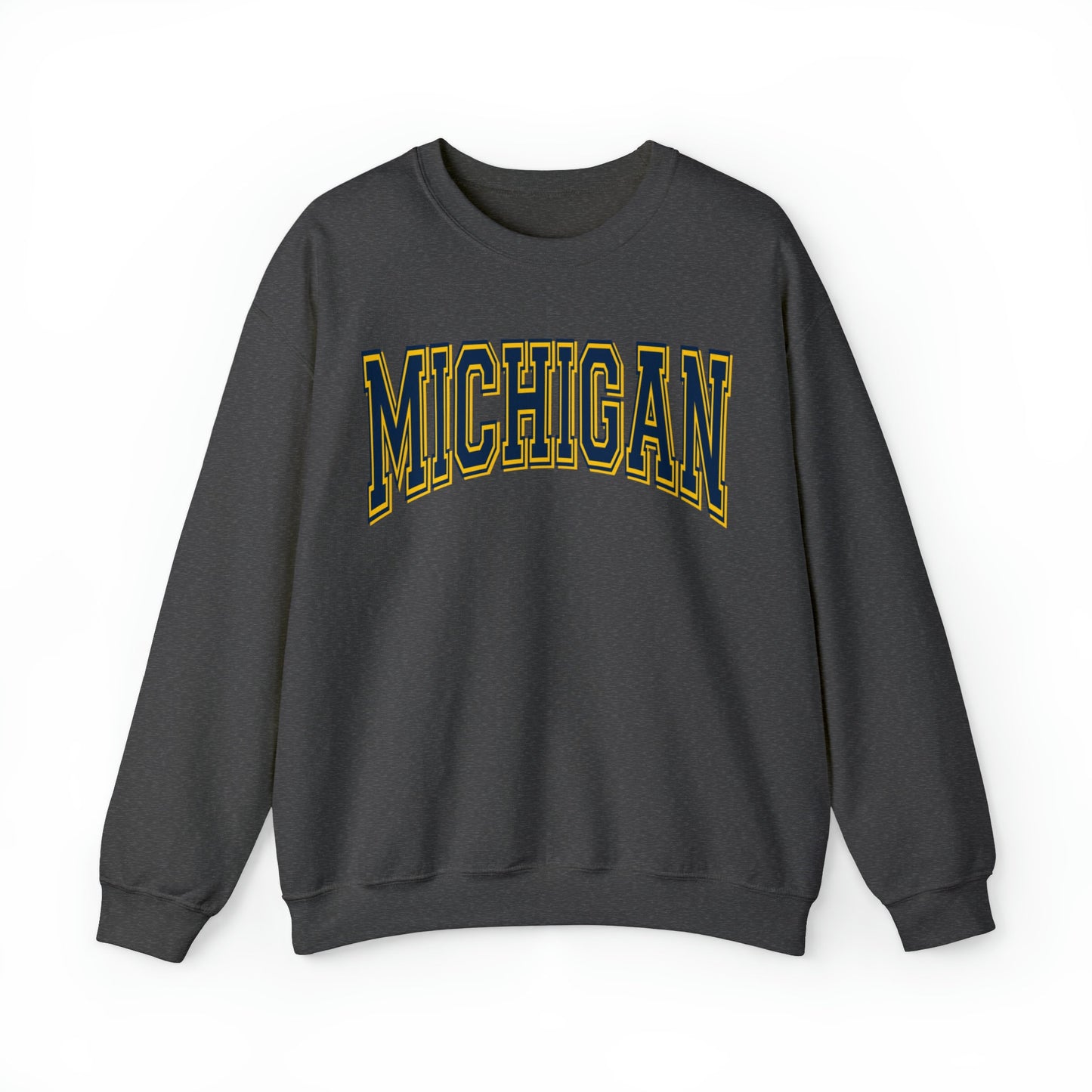 Michigan University Football Sweatshirt, Retro Sports Fan Shirt, Game Day Gift Tee, Michigan Mascot Sweatshirt, Michigan Football Fan Shirt
