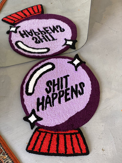 Handmade Halloween Magic Ball Tufted Rug! Non-slip rug