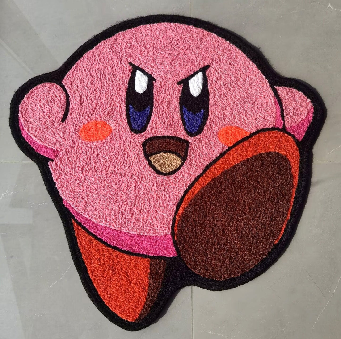 Kirby Rug,Knitting Handmade Non-slip Area Rug Home Decor