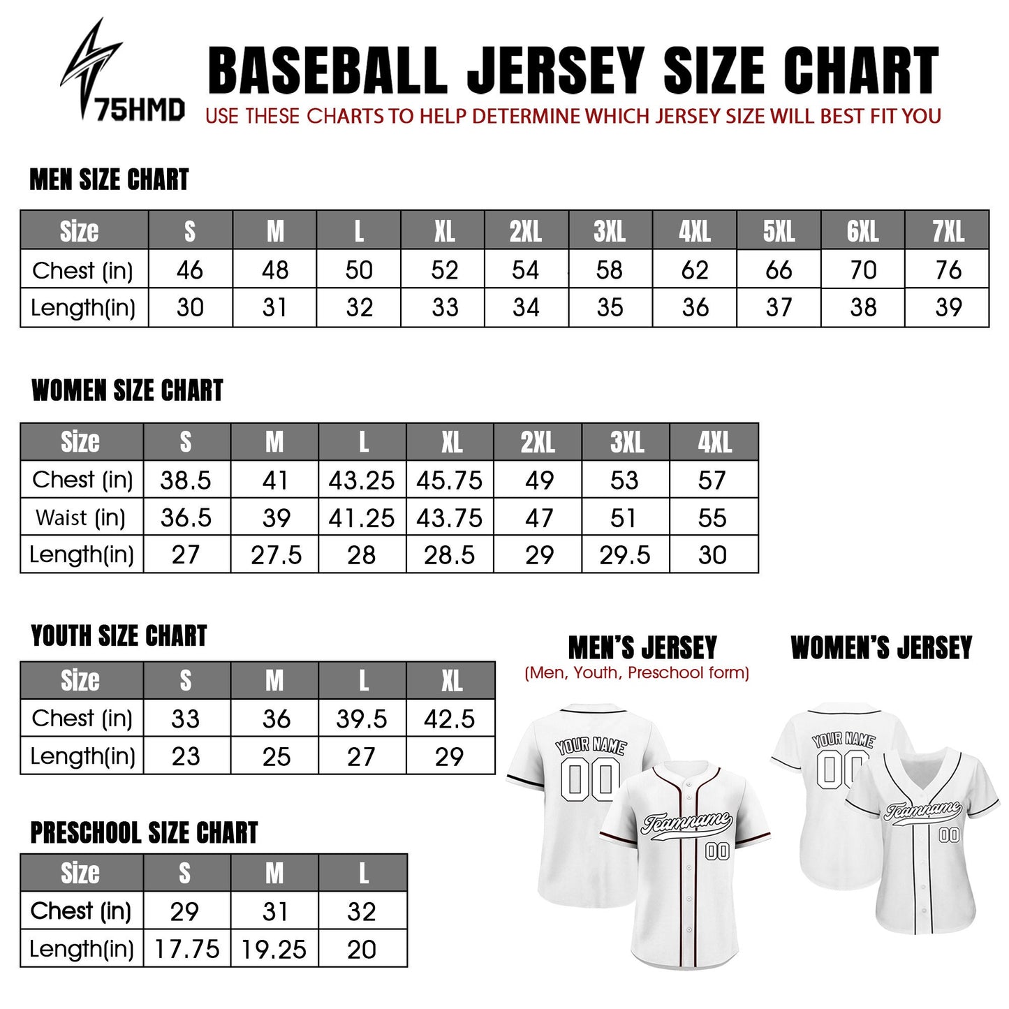 Printed Red White Pinstripe Custom Baseball Jersey with Teamname Name Number, Jersey Shirt for Men Women Youth Kid, Gift for Baseball Fans