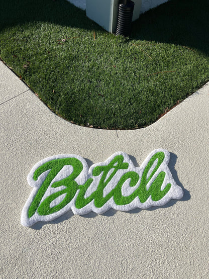 Bitch Rug,Custom name rug ,Dorm room decor , Funny Gift for Friends, Tufted rug, Funky trendy decor