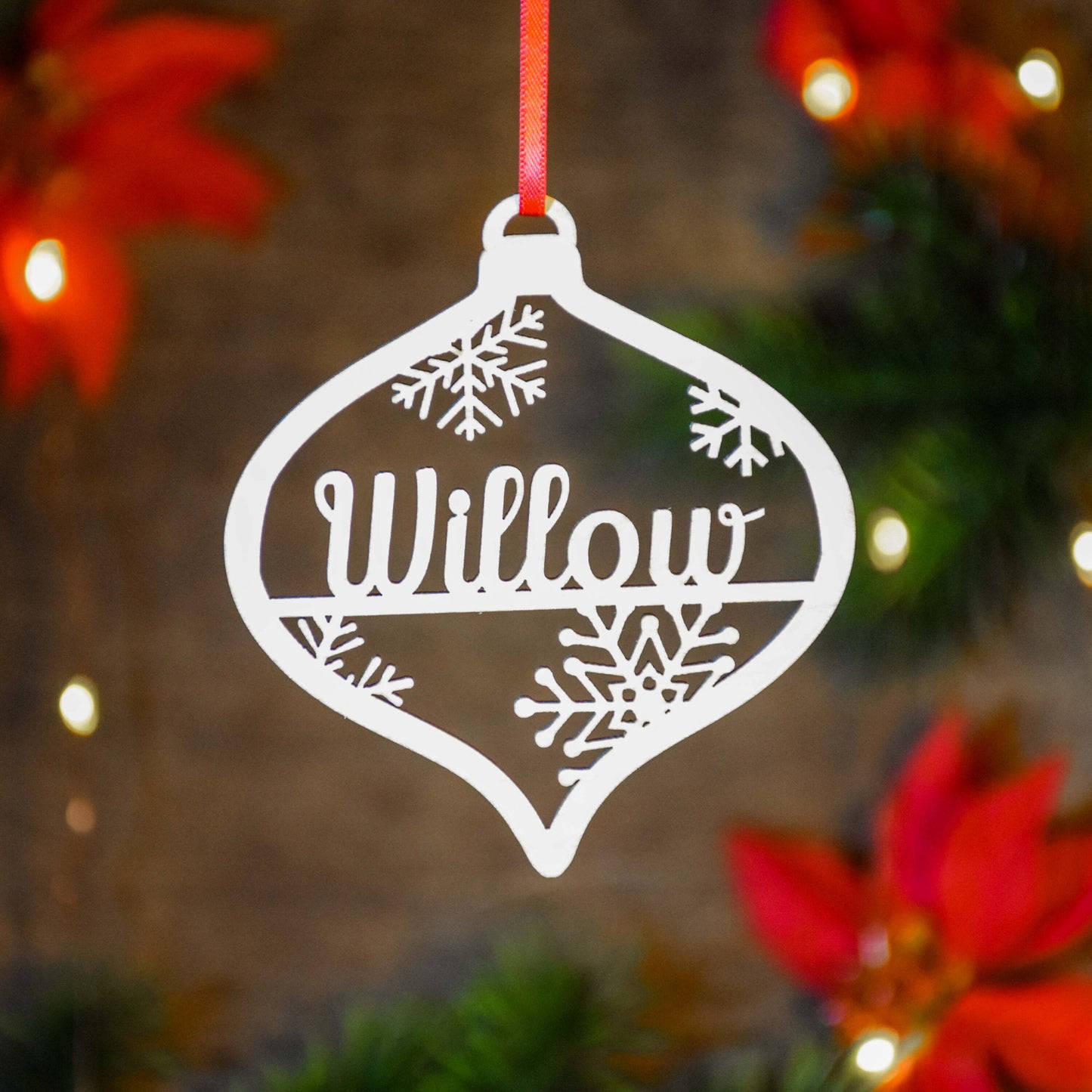Christmas Ornaments Personalized| Custom Name Ornaments |  Corporate Bulk Gift | Christmas Bauble