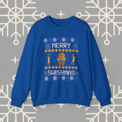 Merry Swishmas Sweatshirt, Ugly Christmas , Splash Brothers Sweatshirt, Basketball Sweatshirt, Golden State , Warriors Shirt.