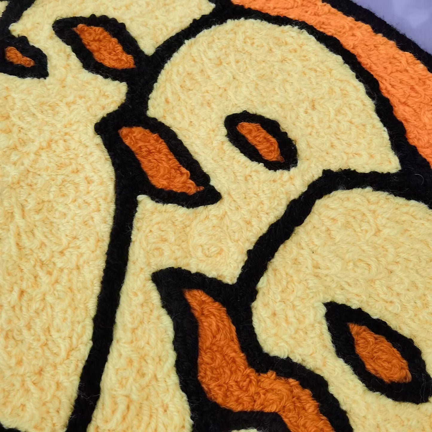 Ninetales Rug,Vulpix Goupix Knitting Handmade Non-slip Area Rug Home Decor Feunard Vulnona