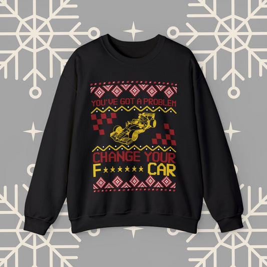 F1 Ugly Christmas , Formula 1 Christmas Sweatshirt, Funny Christmas , Formula 1 Shirt, F1 Christmas .