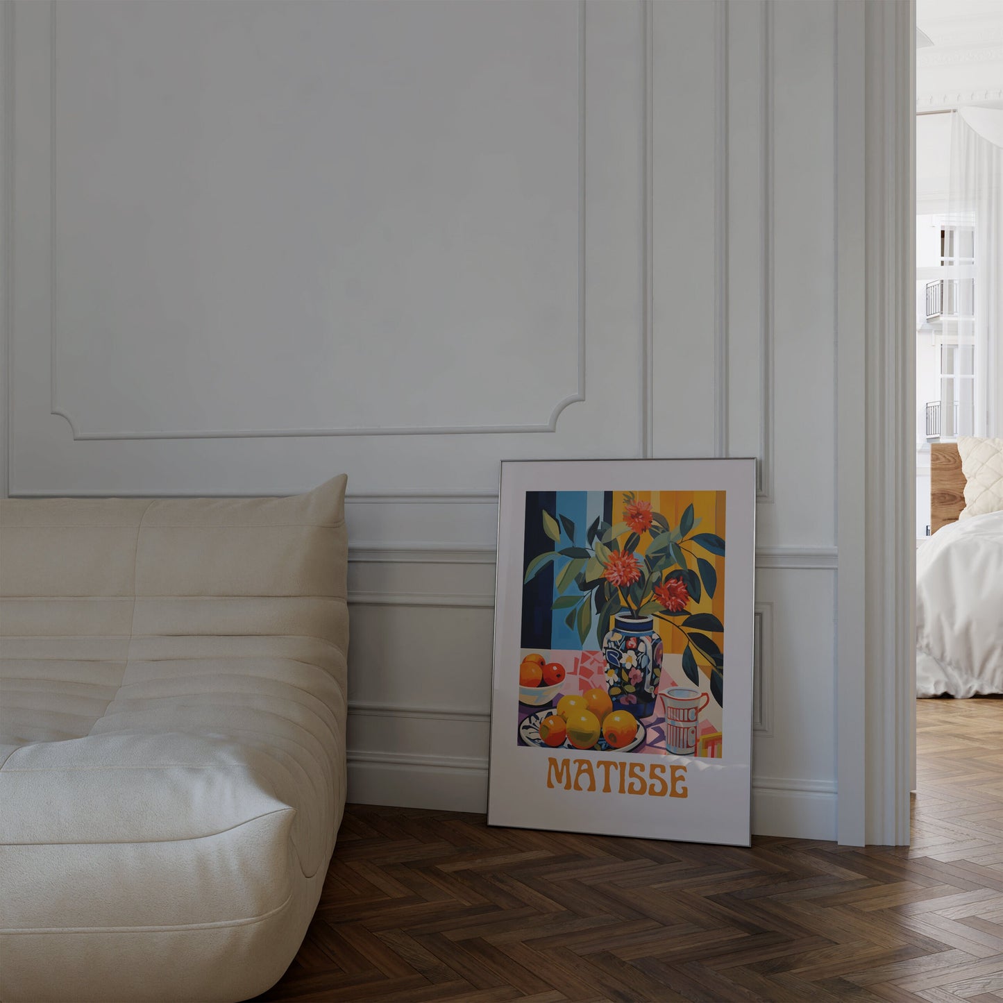 Henri Matisse Print - Aesthetic Matisse Poster for Modern Gallery Exhibition Art, Minimalist Neutral Wall Art, Matisse Cut outs Gift Idea