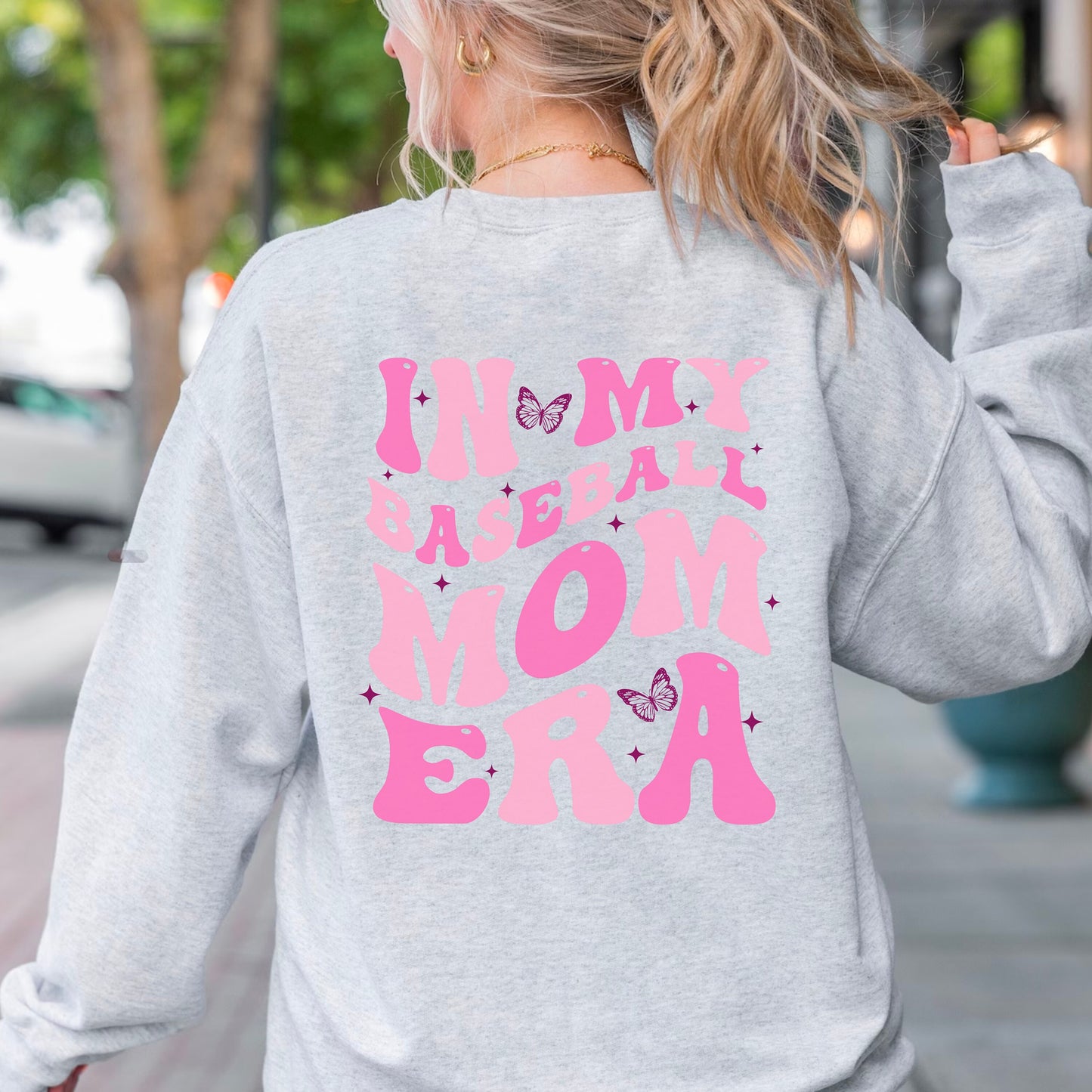 In My Baseball Mom Era Sweatshirt, Baseball Mom Shirt, Retro Game Day Gift, Team Mom Gift, In My Era Shirt, Baseball Sweatshirt