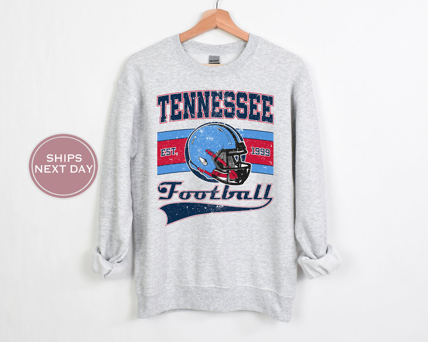 Tennessee Football Sweatshirt, Vintage Tennessee Crewneck, Retro Tennessee Sweatshirt, Tennessee Varsity Sweatshirt, Tennessee Longsleeve