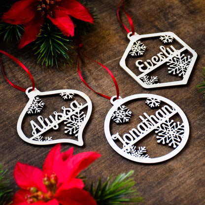 Personalized Christmas Ornament | Custom Name Ornament | Christmas Gift Ornament 2025