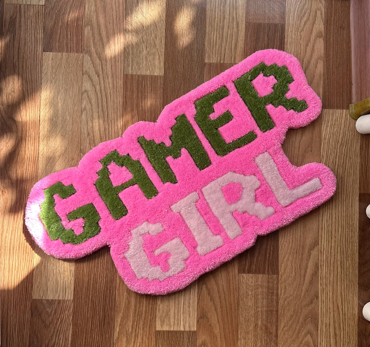 Custom Rugs Decor Rug pink rug gamer girl rug