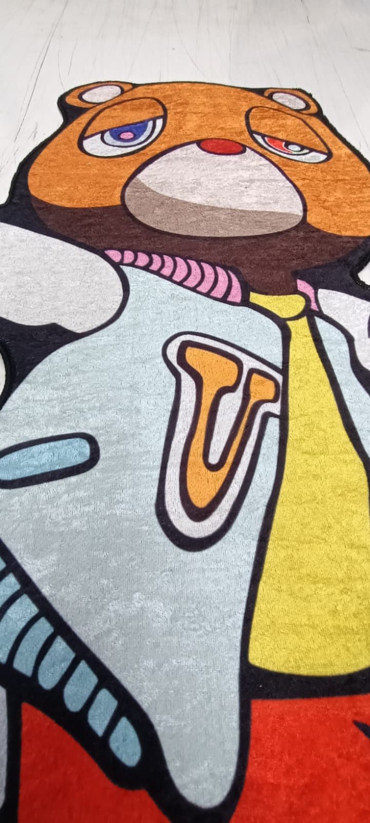 Kanye West, Bear rug,Graduation Bear rug,Music Inspired Album CD Rug, bear rug,Graduation gift, College Dropout Bear rug, Yeezus CD